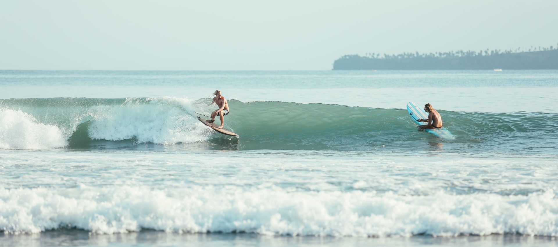 Cemetery is always the favorite surf spot of the group, it provides perfect waves both for beginners and advanced surfers.