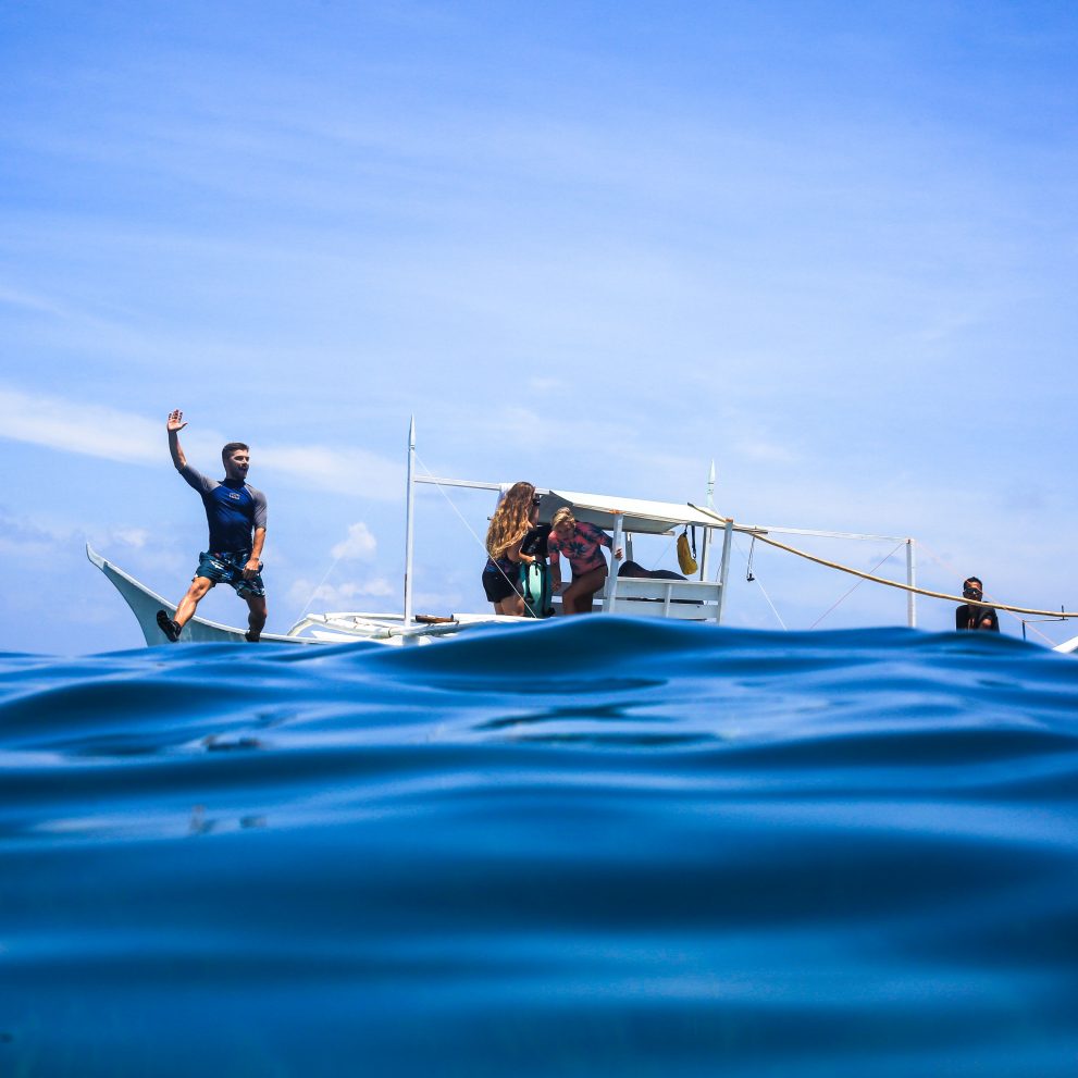 Going surfing is always amazing, but going surfing with a private boat is always better.