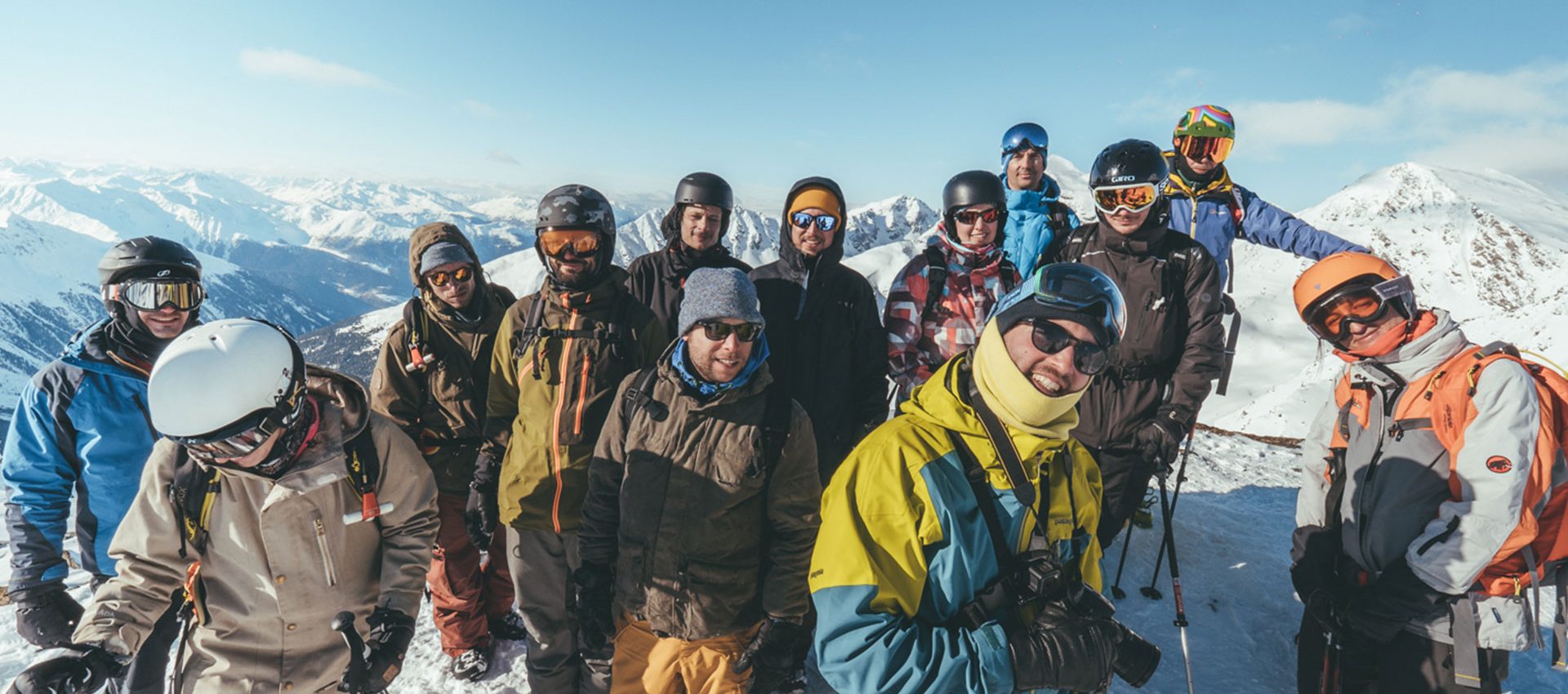 Freeriding always brings a great crew together.