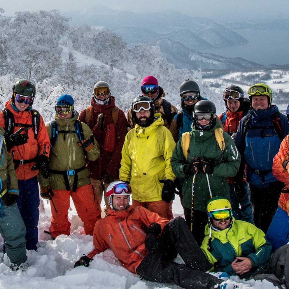 Freeriding and great adventures always bring together a great group of people.