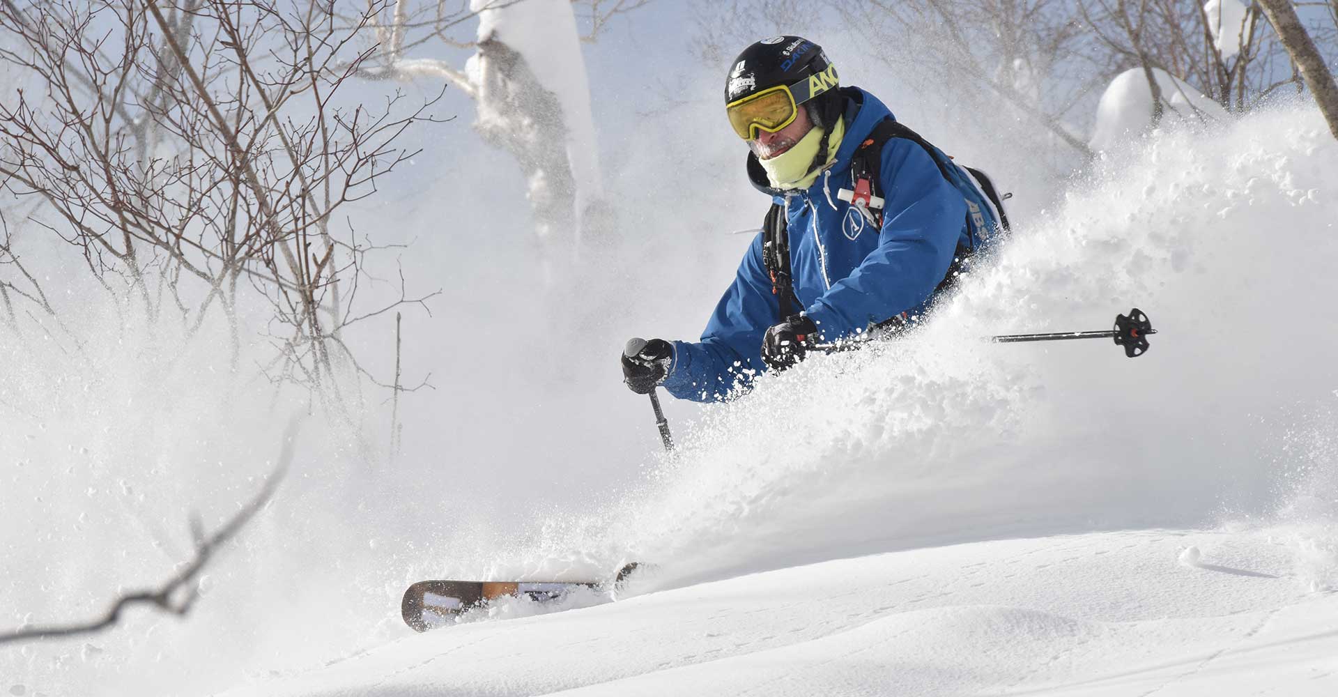With every turn you will sink deeper and deeper into the most perfect powder ever.