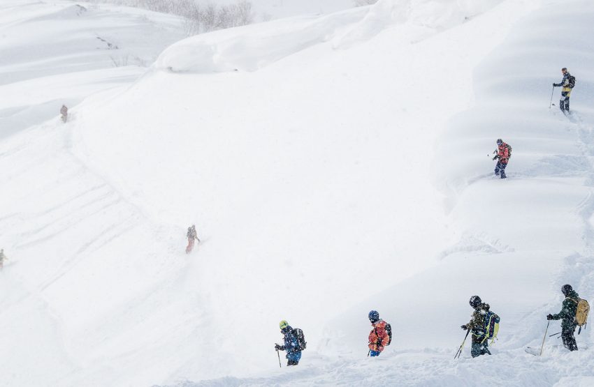 The ridges here have the biggest and softest snow pillows you have ever seen.