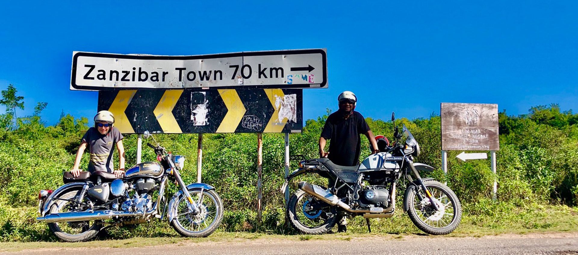 Discovering the Spice Island on two wheels.